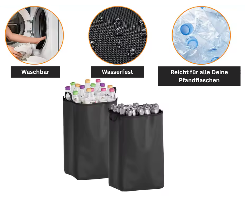 Pfandflaschen Sammler