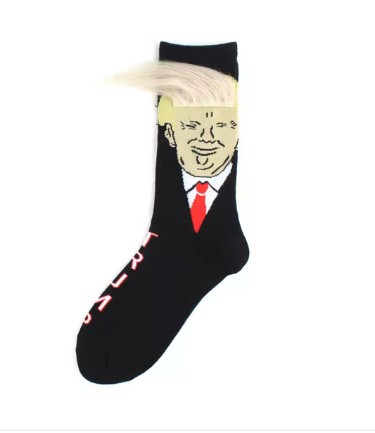 Socken im Politiker-Style